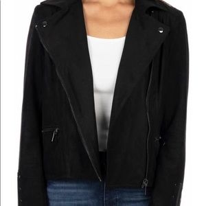 Out from the Kloth suede jacket